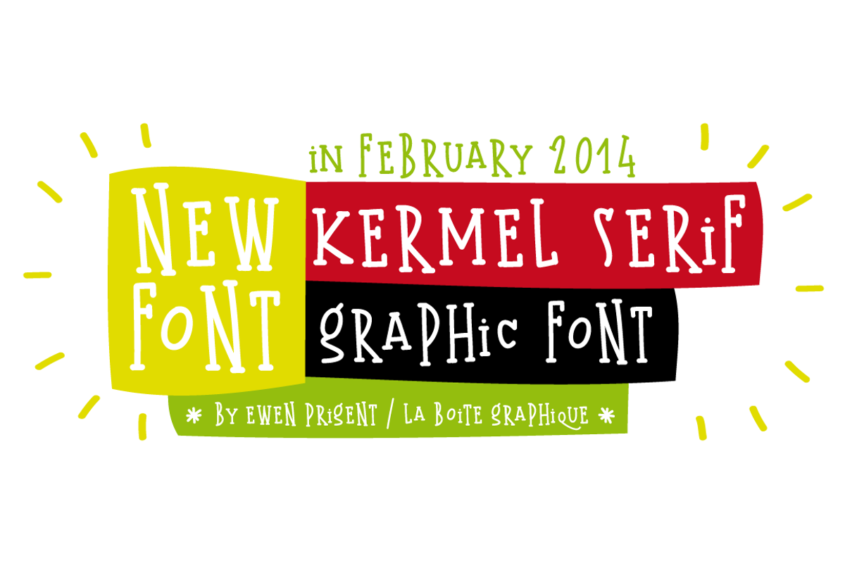 Kermel serif, a Handwritten Font by La Boite Graphique (Photo 2 of 5)