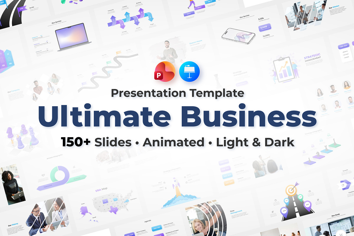 PowerPoint Presentation Template, a Presentation Template by Abert (Photo 1 of 10)