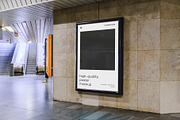 Subway Poster Mockup Bundle Metro, an Advertising Mockup by FoundImages (Thumbnail 52 of 61)