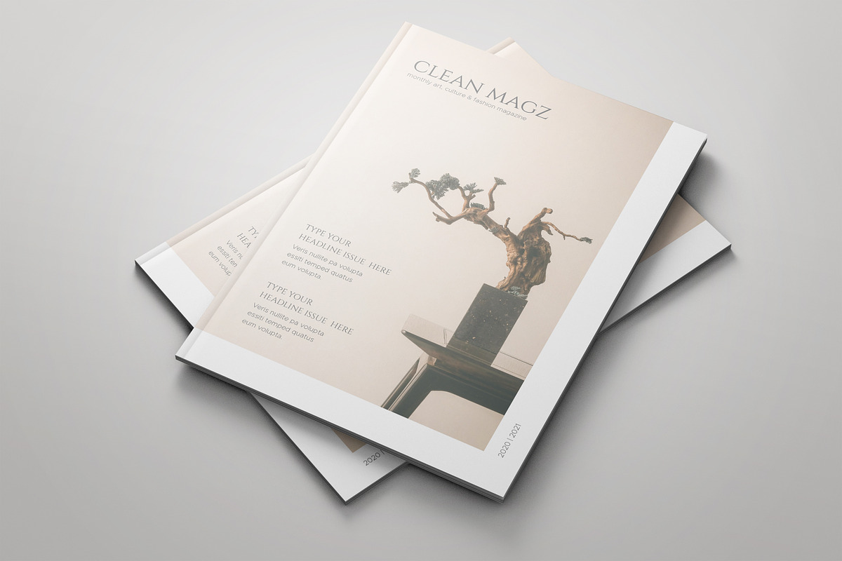 A5 Clean Magz, a Magazine Template by Bookrak Graphic Design (Photo 1 of 12)