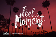 Las Vegas Brush Font, a Script Font by oldschool designer co (Thumbnail 5 of 5)