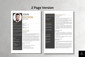 Professional Word CV Template