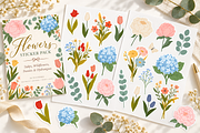 Flowers Clipart Bundle, a Decorative Illustration by Anna Studio (Thumbnail 6 of 12)