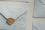 Handmade Envelope Layout with Wax, an Advertising Mockup by Custom Scene (Thumbnail 3 of 11)