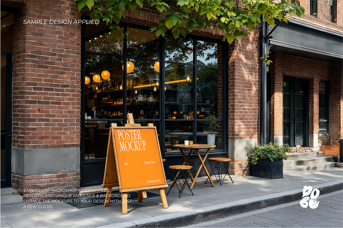 Outdoor Signature Mockup Set - Vol 2, a Household Mockup by DOBE Studio (Photo 3 of 7)