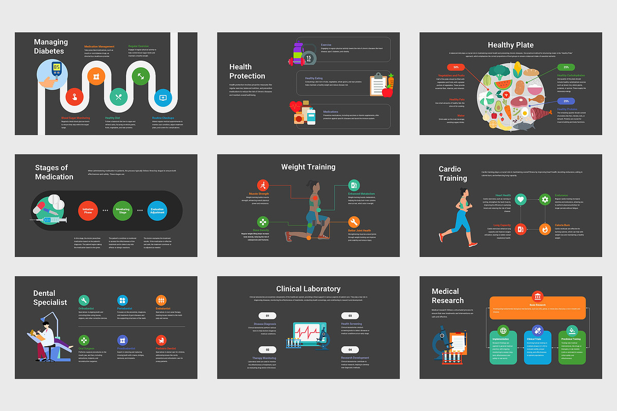 Yvra : Medical Vector Google Slides, a Presentation Template by Punkl Camp (Photo 8 of 9)