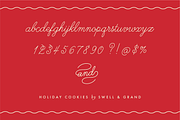 Holiday Cookies, A Christmas Script, a Script Font by Leslie Ray (Thumbnail 2 of 4)