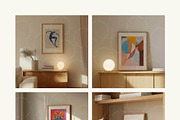 Frame Mockup, Danish Interior Mockup, a Product Mockup by ArtwithFrame (Thumbnail 9 of 10)