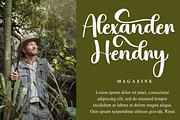Jungleland, a Handwritten Font by InermediaSTUDIO (Thumbnail 5 of 8)