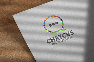 Chatcvs Logo, a Branding & Logo Template by Josuf Media