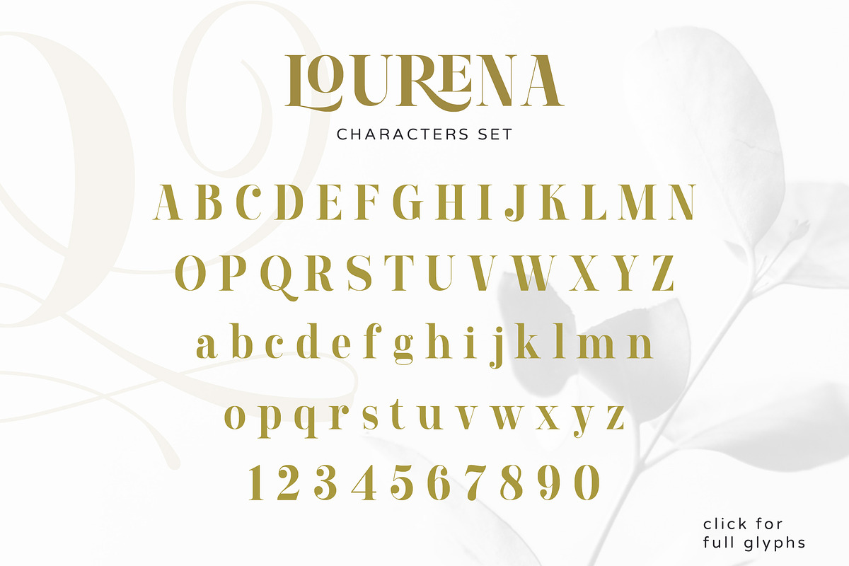 Lourena, a Serif Font by Arterfak Project (Photo 9 of 9)