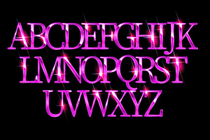 Vector chic banner Super Fast.