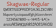 Skagwae, a Sans Serif Font by Ingrimayne Type (Thumbnail 6 of 7)