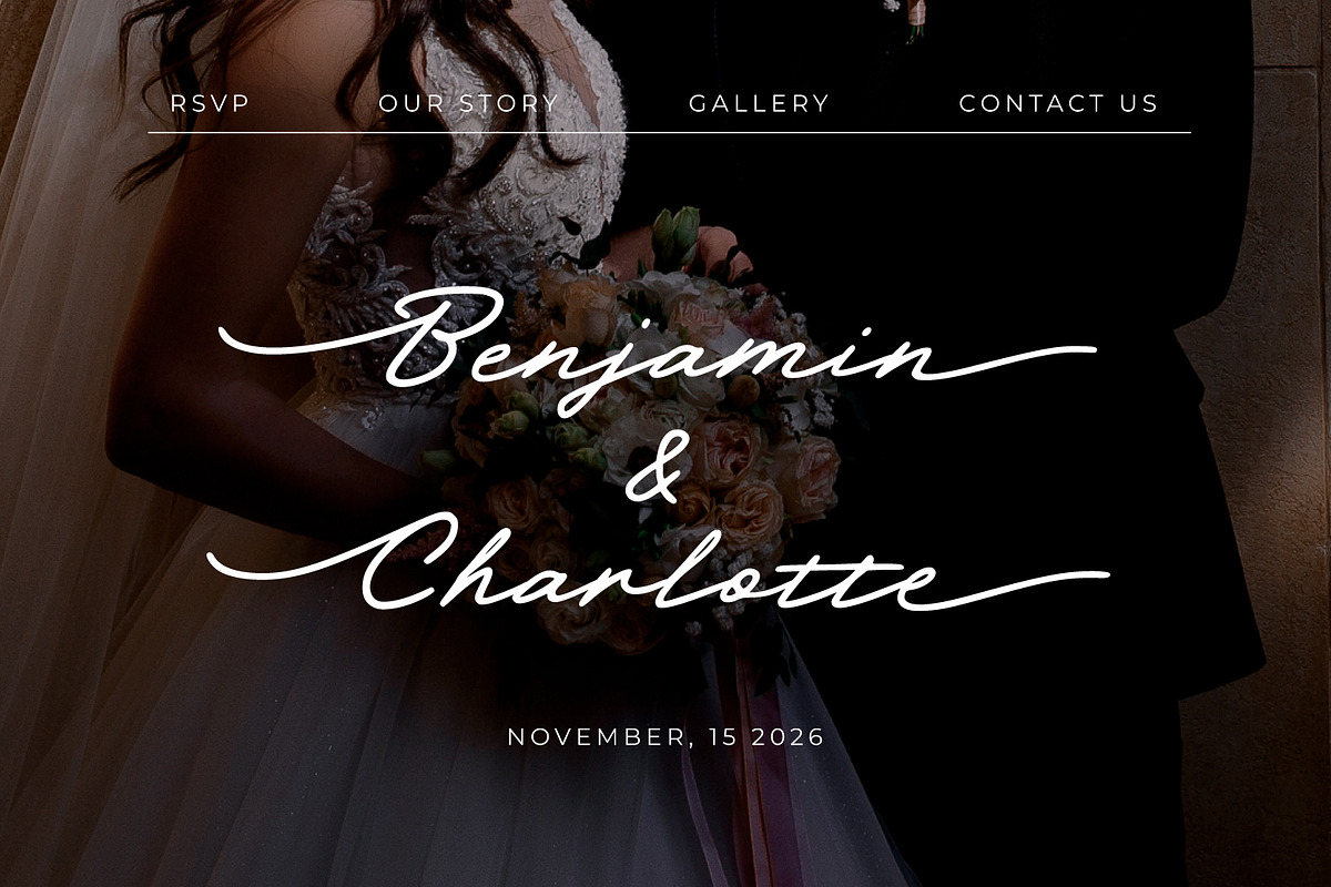 Darline Handwritten Font, a Script Font by Ef Studio (Photo 10 of 15)