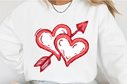 Hand Drawn Valentine Clipart, an Illustration by OK Design (Thumbnail 6 of 6)