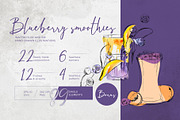 Blueberry smoothies & milkshakes, a Food Illustration by MsFlaffy (Thumbnail 1 of 18)