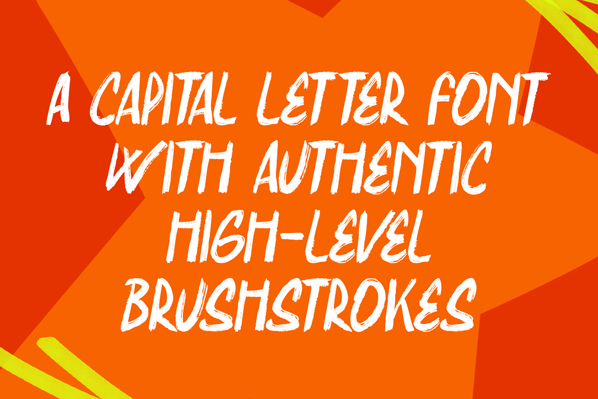 Summer Lagoon - Brush Display Font, a Handwritten Font by Pekotype (Photo 2 of 15)