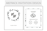 BLACK & WHITE INVITATION, an Invitation Template by byfloraison (Thumbnail 4 of 5)
