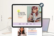 Podcast Coach Showit Template, a Landing Page Template by Creative Day (Thumbnail 1 of 6)