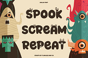 Ghoulie - Display Monster Font, a Font by Flawless And Co (Thumbnail 5 of 10)