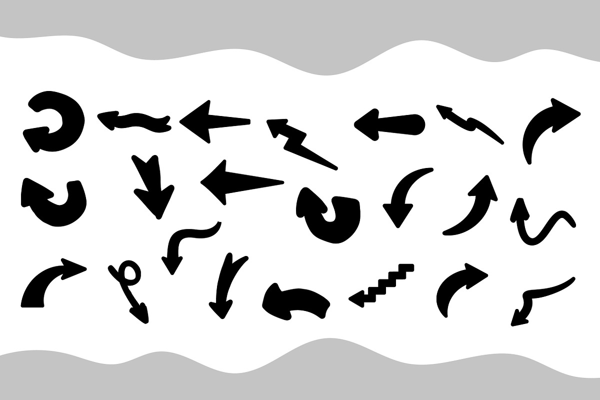 Arrow SVG Design Elements, an Object Graphic by Smix Ryo (Photo 2 of 3)