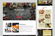 Flavour - Food & Drink Landing Page, a HTML Template by alphawd (Thumbnail 2 of 2)