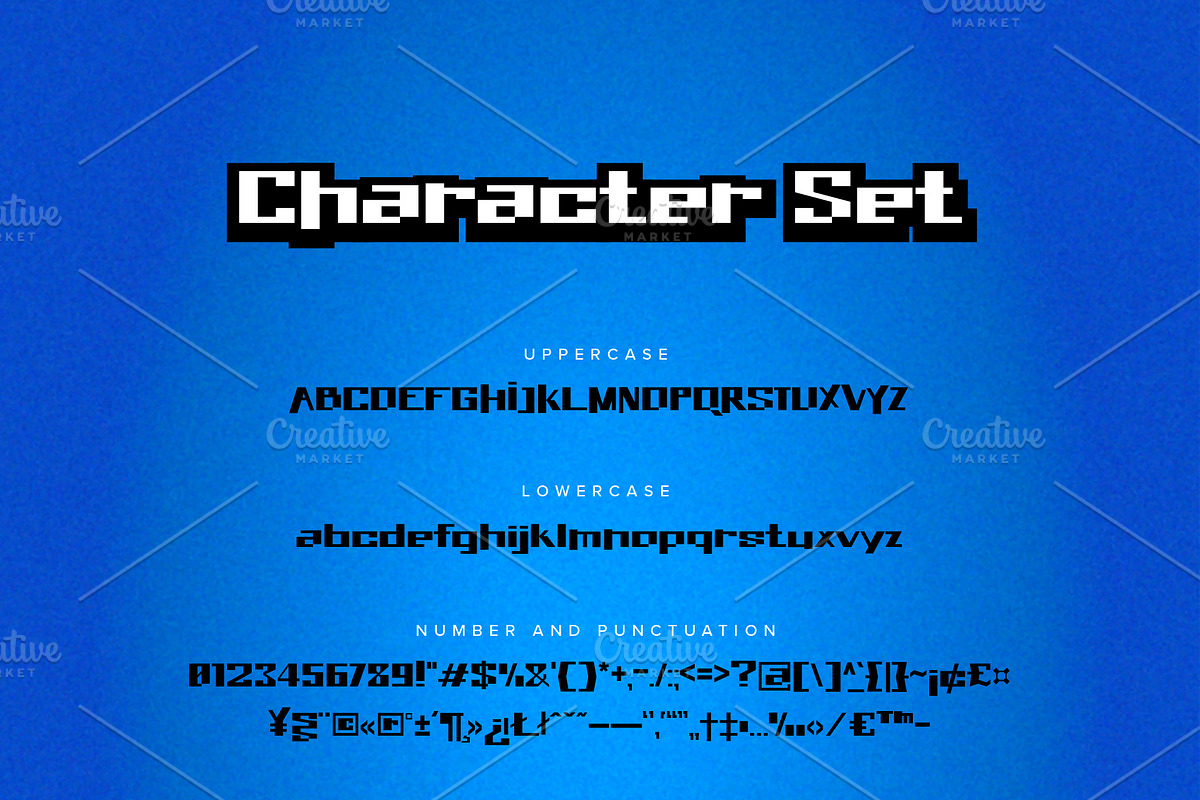 Game Over - Modern Pixel Style Font preview 5