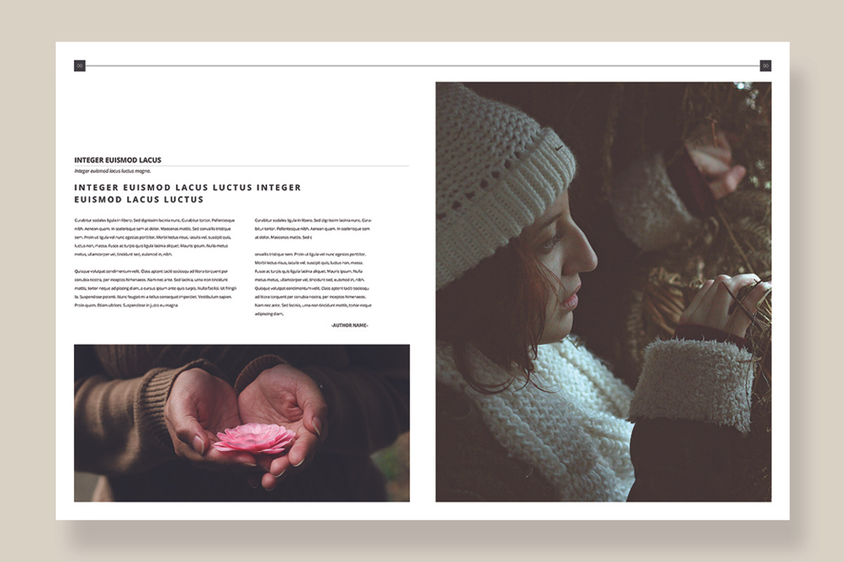 Magazine Template 05, a Magazine Template by pmvch (Photo 11 of 12)