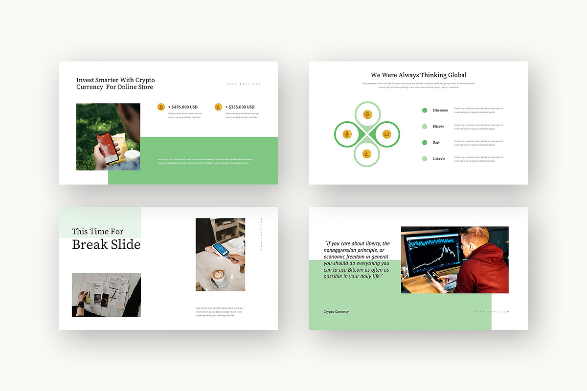Eovi : Crypto Startup Google Slides, a Presentation Template by Punkl Camp (Photo 4 of 16)