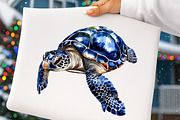watercolor coastal clipart, an Illustration by GatewayDesign (Thumbnail 6 of 9)