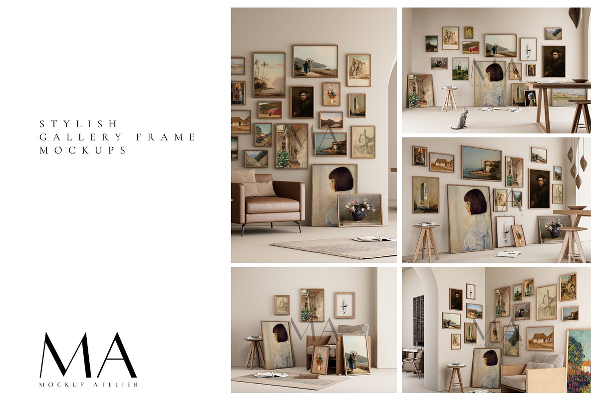 Entire Shop Frame Mockup Bundle, a Household Mockup by Mockup Art Atelier (Photo 22 of 55)