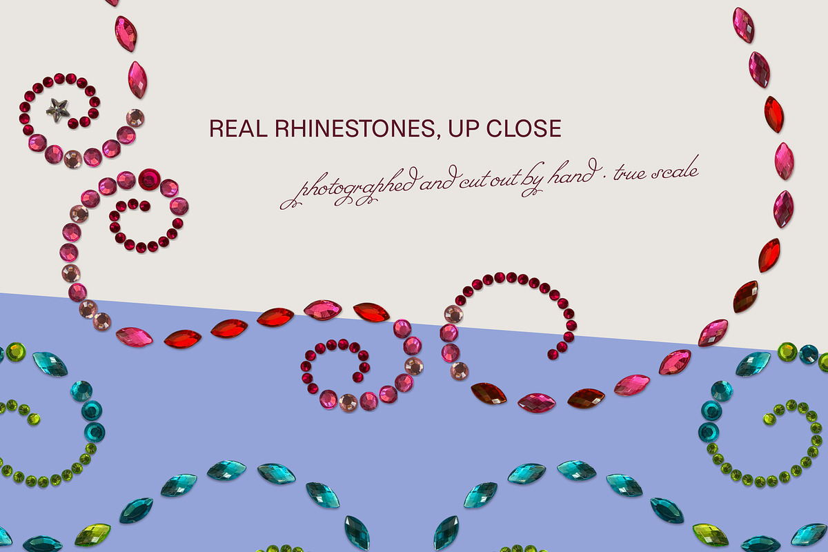 Rhinestone Swirls, Frames and Words, an Object Graphic by Anzhelika (Photo 7 of 10)