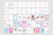 Pastel Ebook Workbook Canva Template, a Marketing Template by Anna Design Studio (Thumbnail 8 of 11)