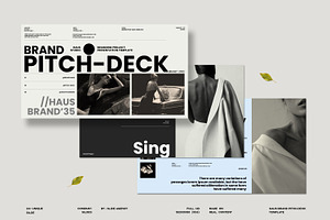 HAUS | Brand Pitch-Deck Presentation