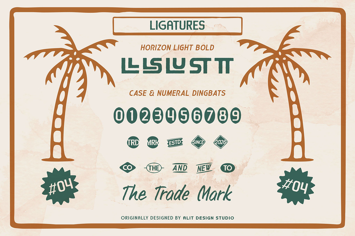 Horizon Light Typeface, a Sans Serif Font by alit design (Photo 16 of 20)