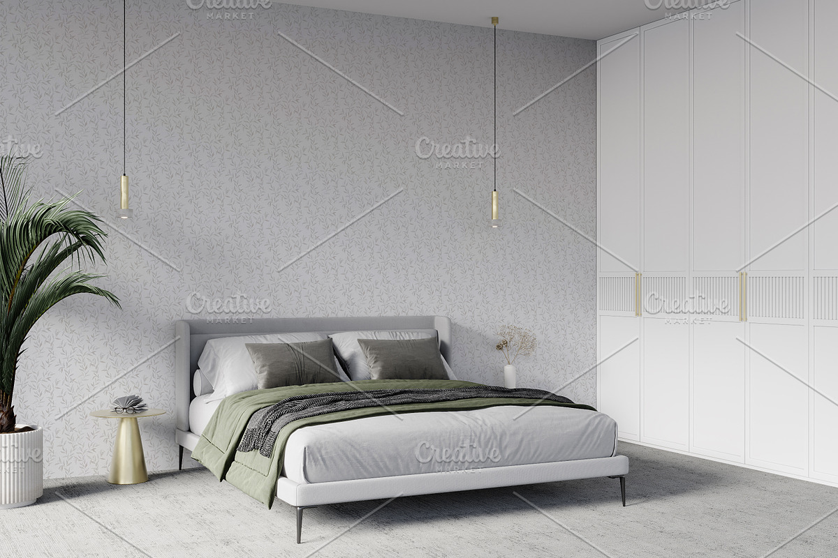 Wallpaper mockup - luxury & minimal, a Household Mockup by Hunny Badger (Photo 4 of 9)