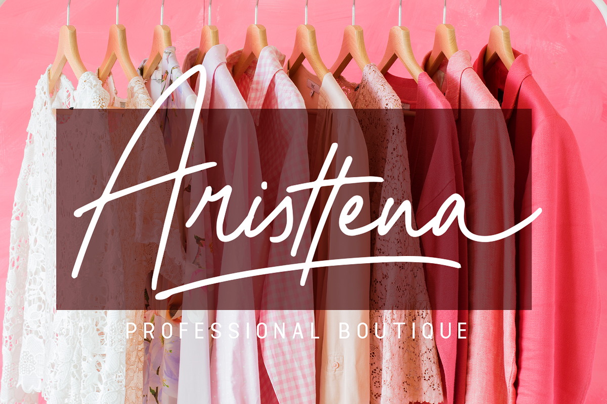 Heralline - Handwritten Script Font, a Script Font by overlaytemplates (Photo 3 of 5)