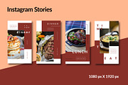 Food Instagram Template, a Social Media Template by Meknya (Thumbnail 2 of 6)