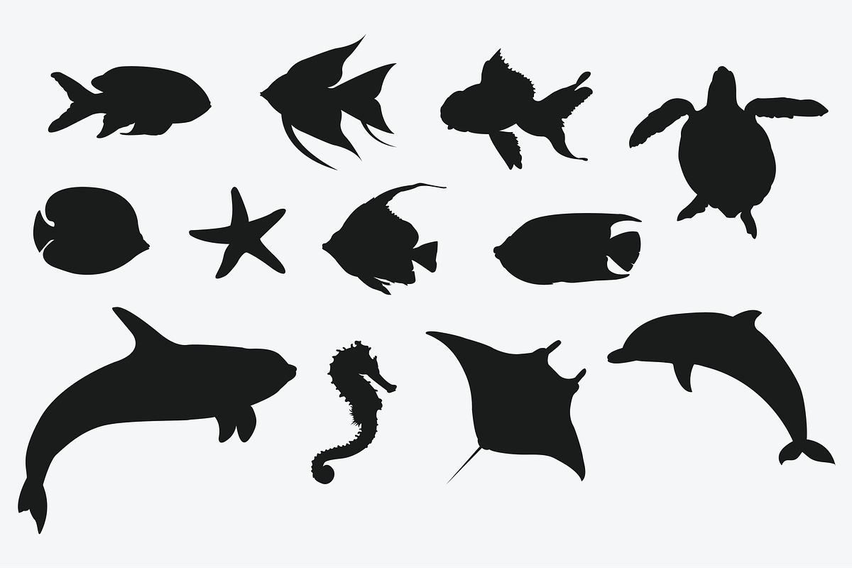 Marine Animals for Crafters, an Object Graphic by Brandi Lea Designs (Photo 2 of 2)