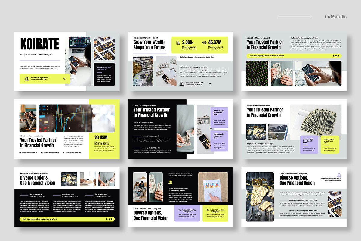 Financial & Investment Slides, a Presentation Template by fluffstudio (Photo 2 of 4)