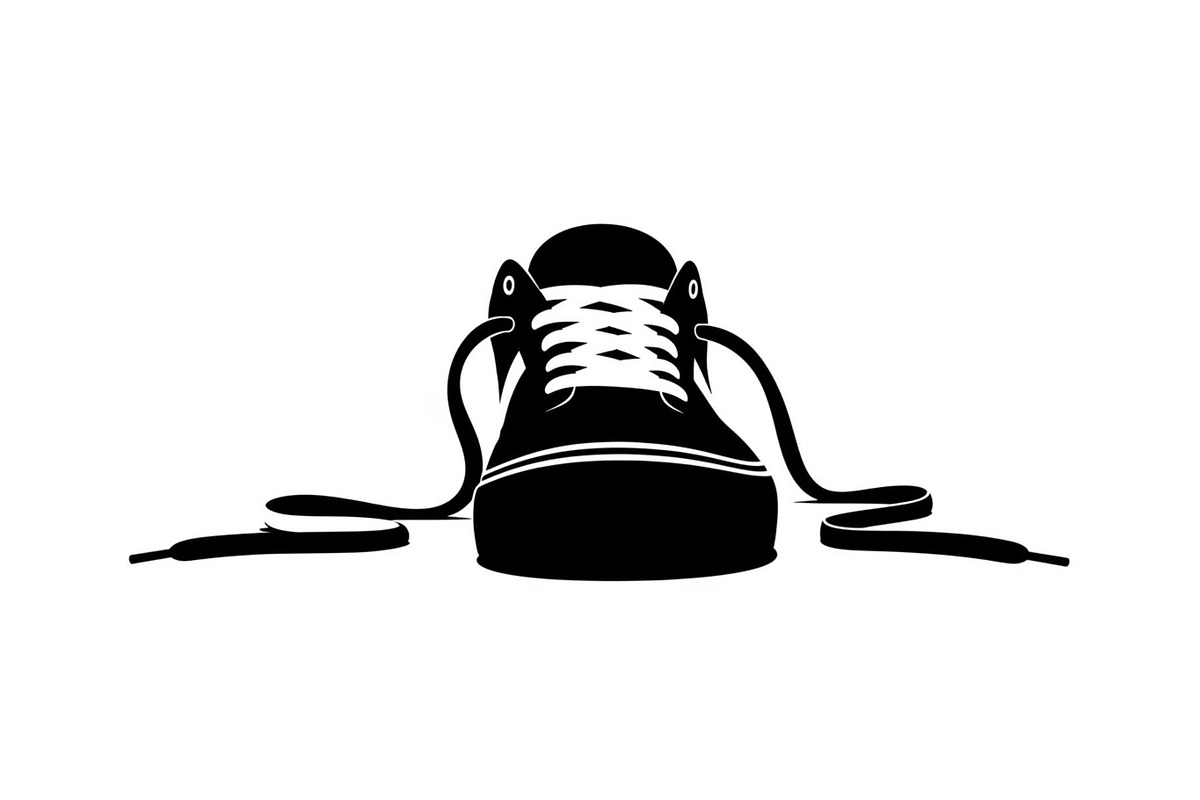 Sneaker Laces Minimal Street Style, a Graphic by Designer_Momina (Photo 2 of 10)