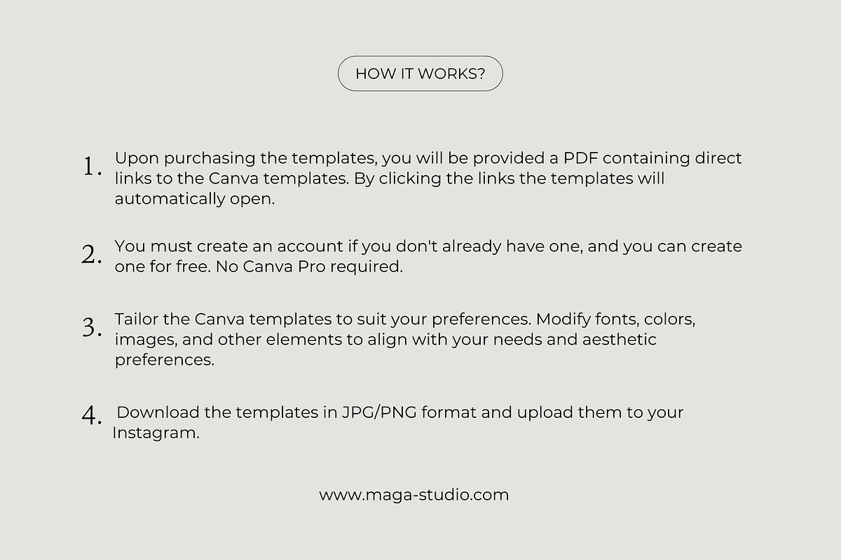 Instagram Templates | Canva, a Social Media Template by Maga Studio (Photo 6 of 6)