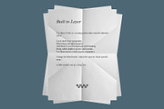 Basic Folds: 12 Paper Textures, a Texture Graphic by The Fake PNG (Thumbnail 5 of 5)