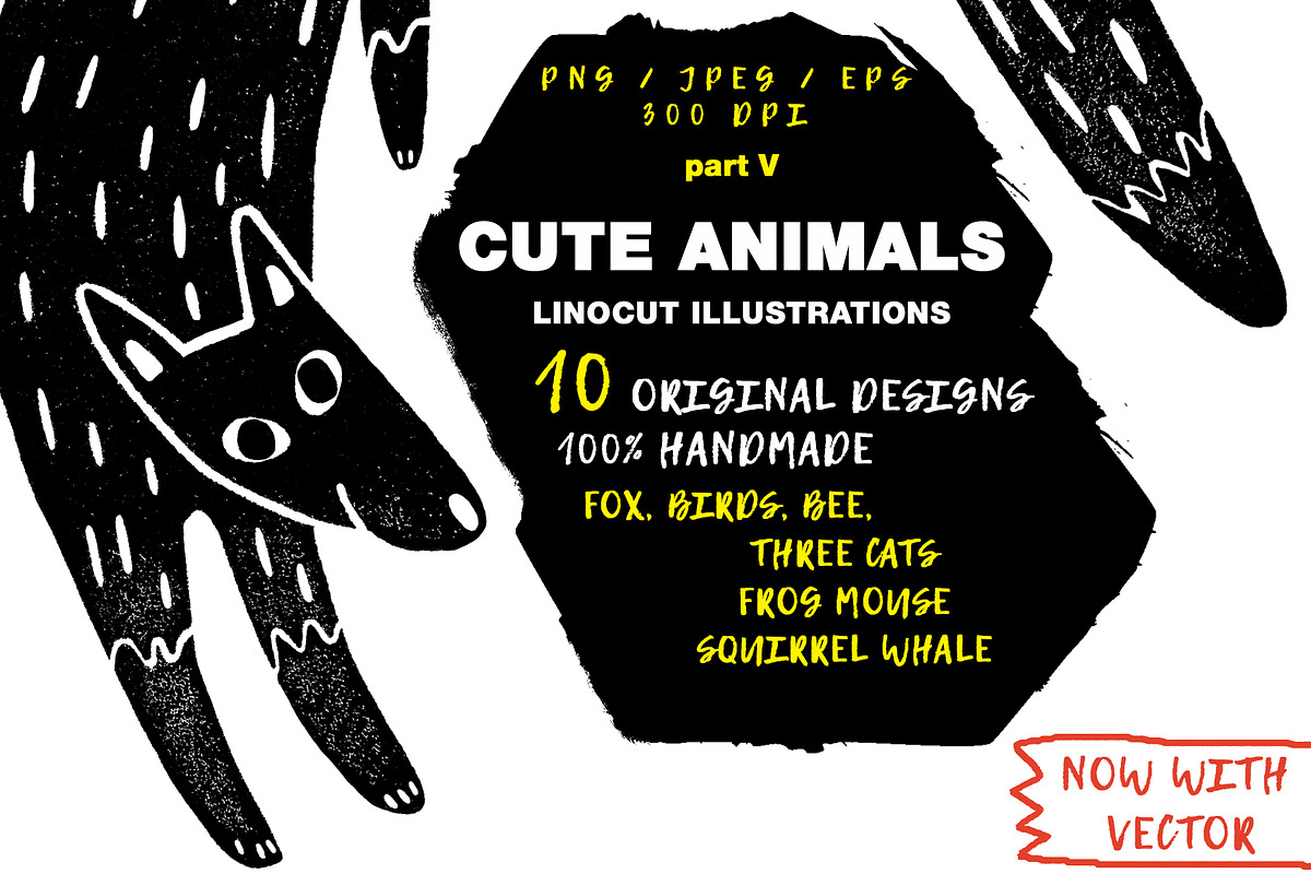 Cute animals part V, an Animal Illustration by Mii Lab (Photo 1 of 10)