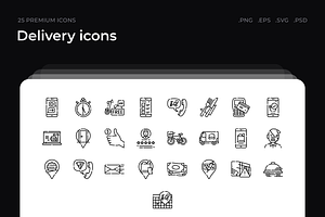 Delivery Icons