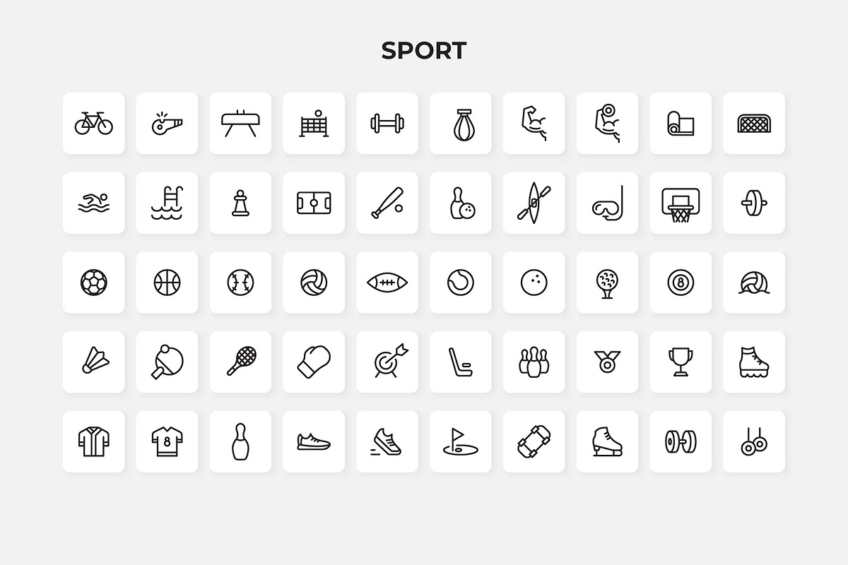1500 Outline Icons Canva Bundle, an Outline Icon by Abert (Photo 11 of 15)