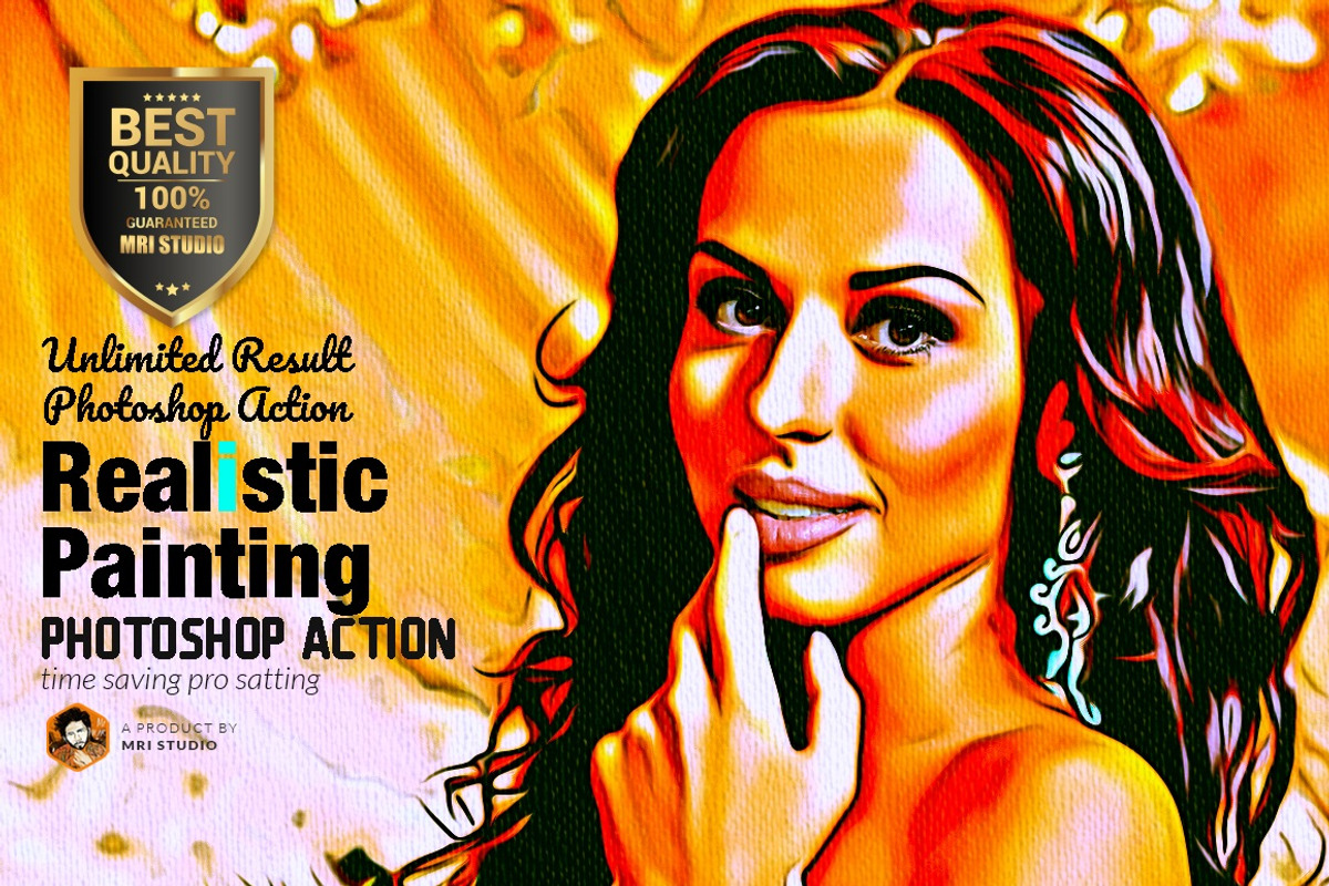 Realistic Painting Action