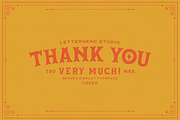 Dehors - Western Display Typeface, a Font by Letterhend Studio (Thumbnail 13 of 13)