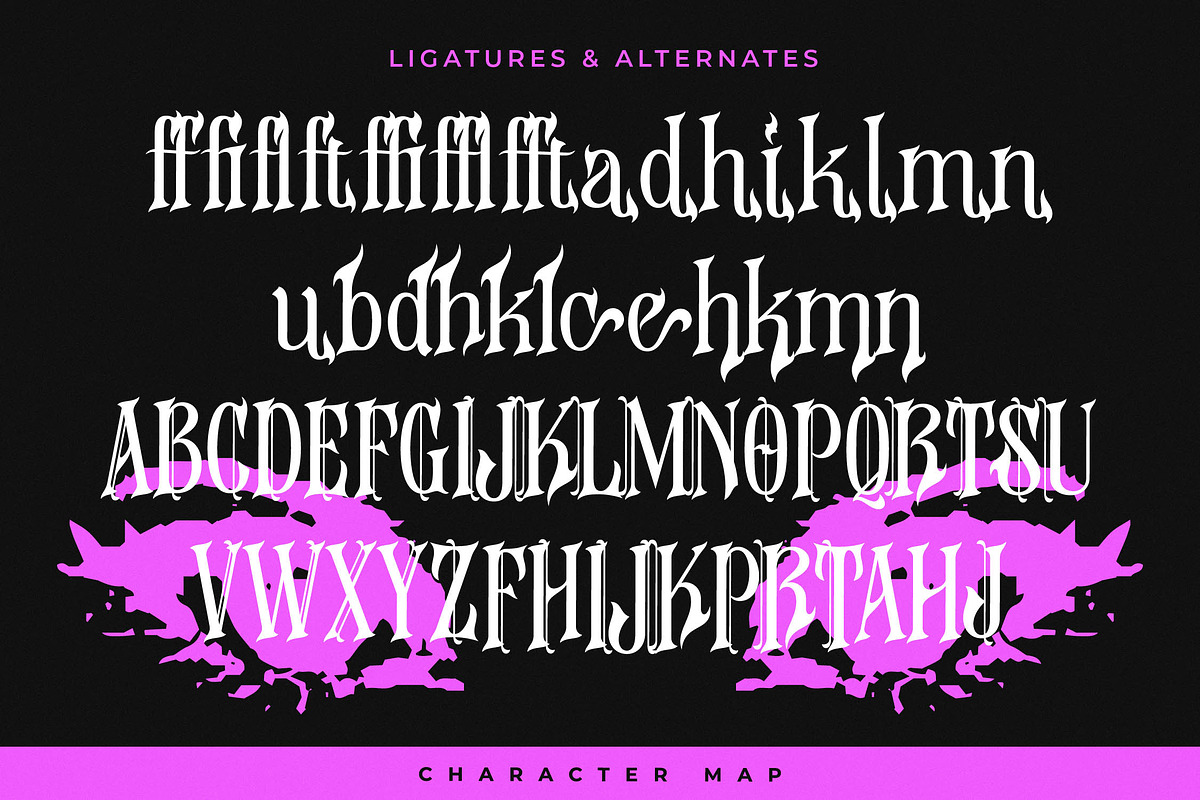 Hazelgen Modern Blackletter Serif, a Blackletter Font by timelesstype.co (Photo 19 of 20)