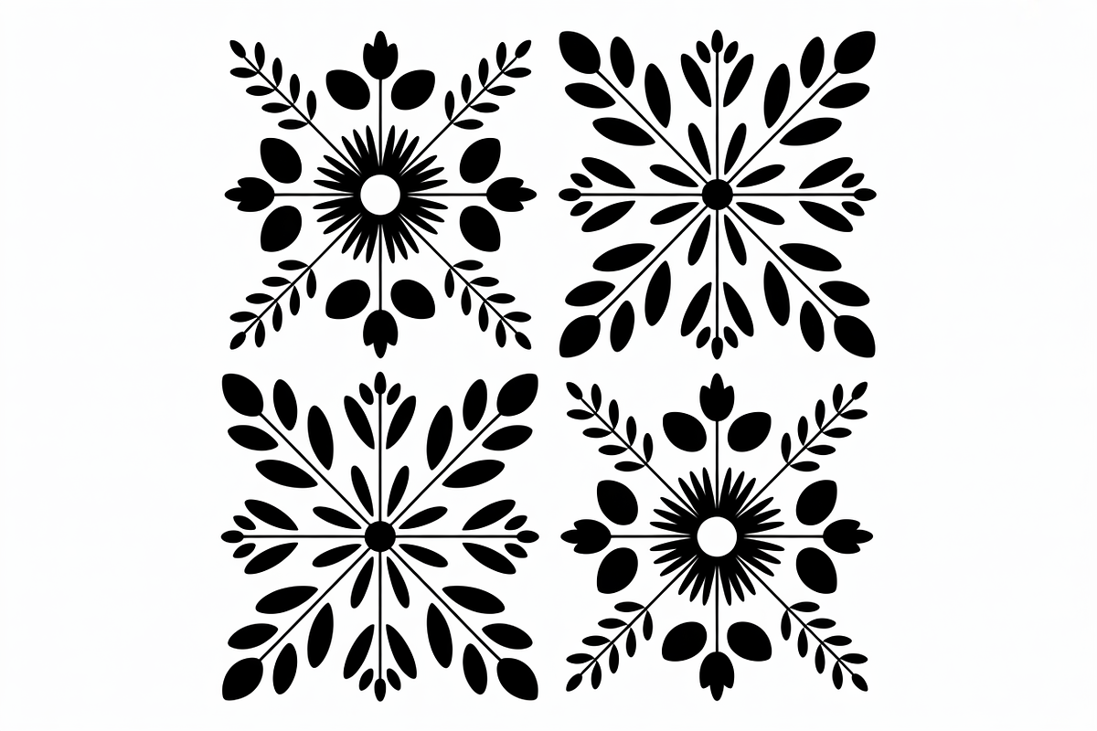 Creative geometric pattern design, an Illustration by Amazin_art (Photo 2 of 13)